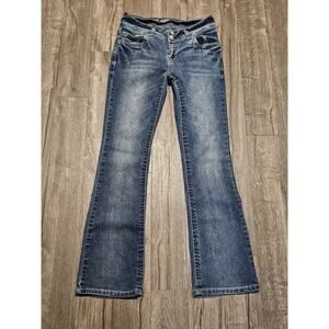 Mavi Jeans Women Size 9 32x32 Zoe Low Rise Flare Bootcut Denim Casual Cowgirl